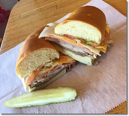 Homers Deli Sandwiches